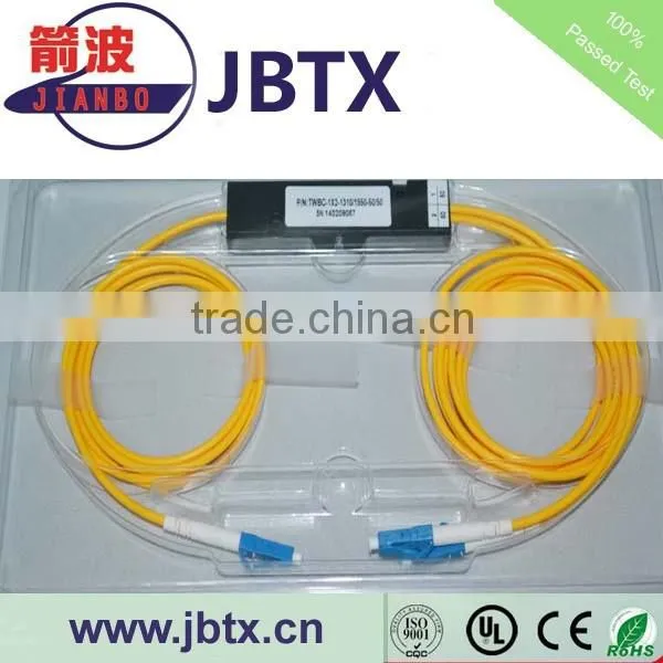 LC Plc Optical Fiber Splitter