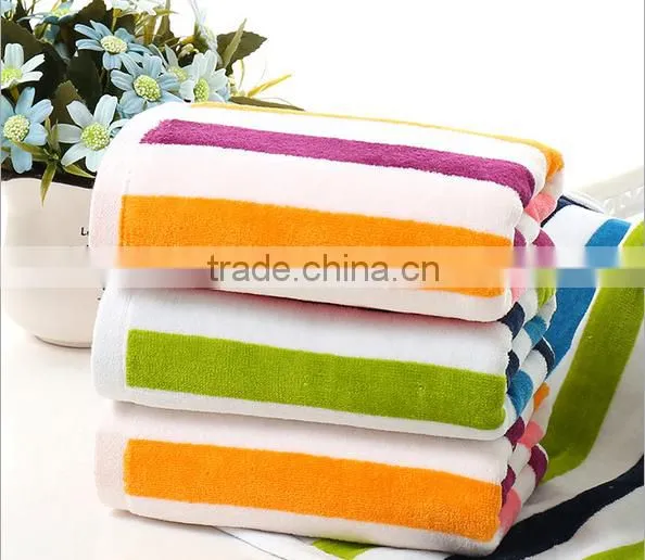 Professional Custom Striped Standard Size Towel photo-2