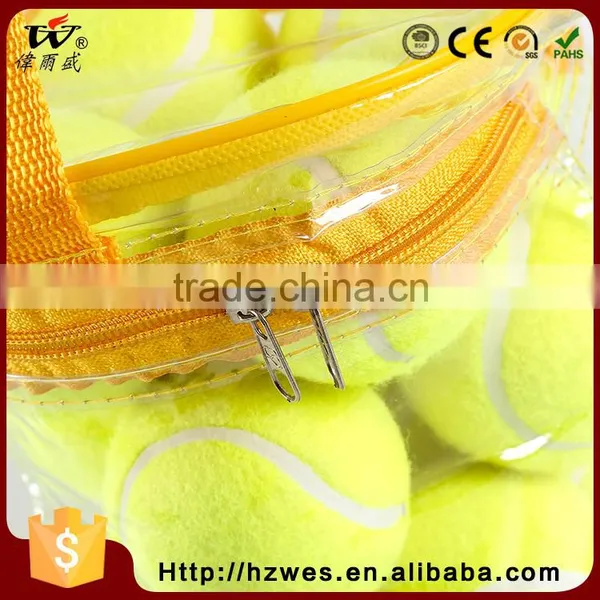 EN71-Certified Availabled Training LEVEL A Signature Jumping Tennis Ball With PVC Bag photo-4