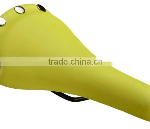 Popular PVC bicycle saddle, bike seat post for road bike mountain bicycle