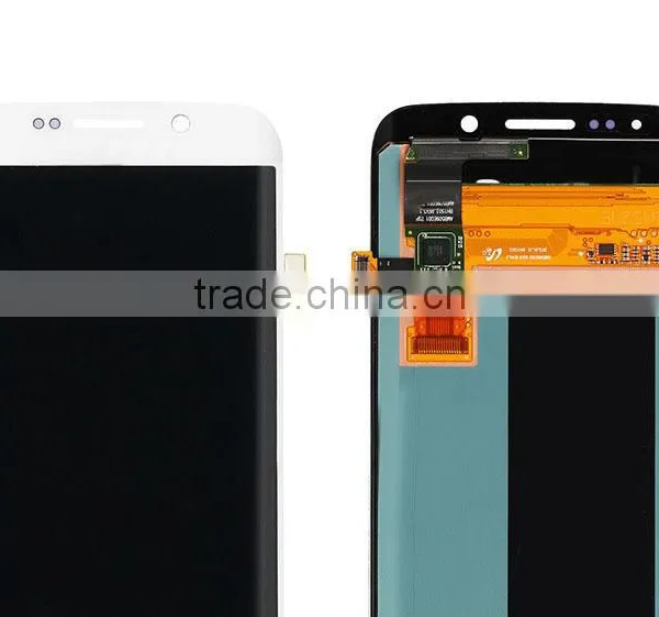 Factory Outlet Lcd Screen For Samsung S6 Edge, LCD Digitizer Touch For Samsung S6 Edge,Mobile Phone Complete LCD for Samsung S6 photo-3