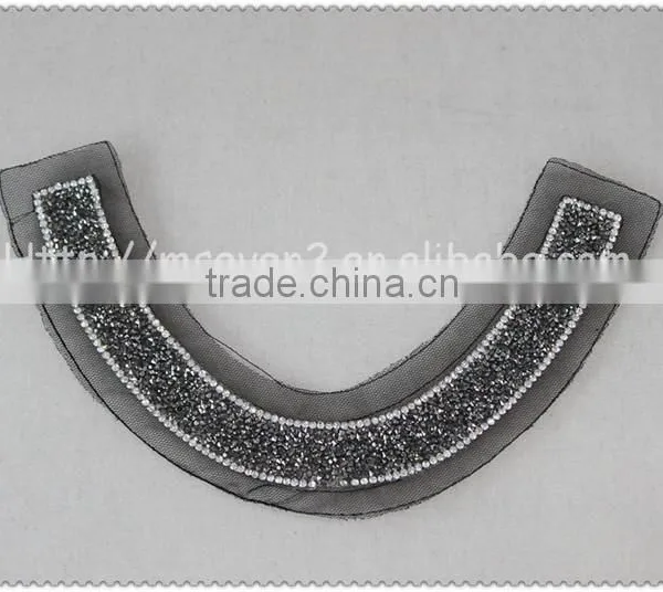 Popular Hot Fix Rhinestone Collar/fancy Rhinestone Collars for Garment photo-3