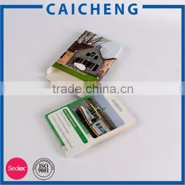 2016 Full Color High Quality Custom Educational Paper Cards photo-3