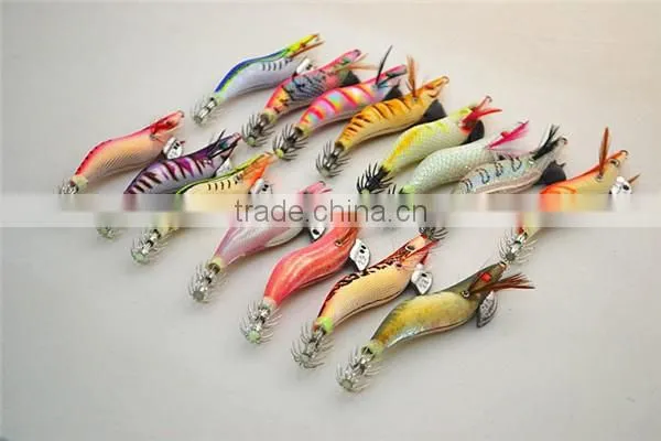 Factory Direct Sale Squid Jig Lures With Yo-suri Hook Mixed Color Lures Squid Jig Lure photo-2