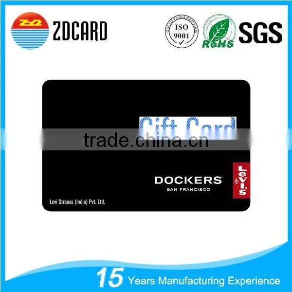 Custom Printing Cr80 Plastic Pvc Gift Card photo-5