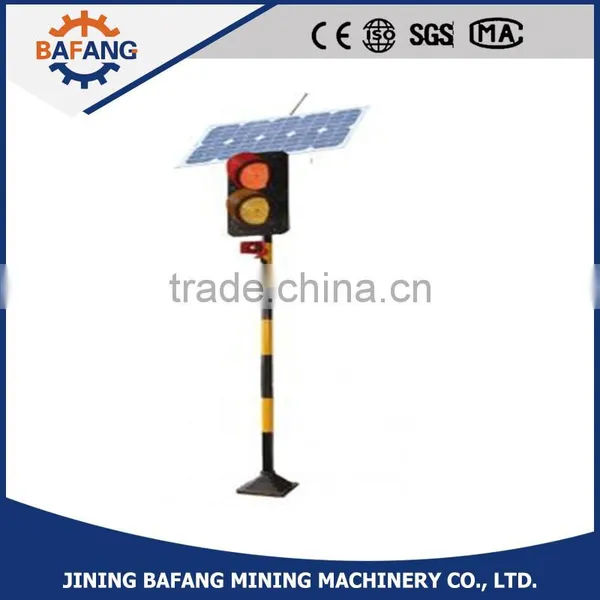 Solar Power Mobile Railway Crossing Alarm Light photo-5
