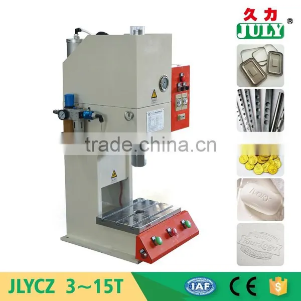 JULY brand C type 15 ton hydro pneumatic press machine with capacity