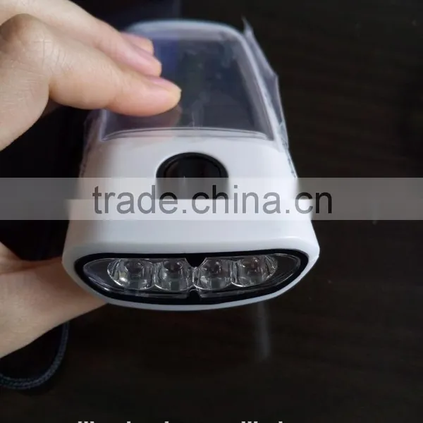 Portable Radio FM Solar Power Radio With 3 LED Solar Charger Rechargeable Led Torch Light photo-4