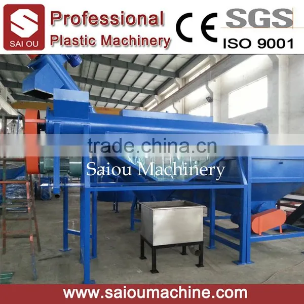 Pet Bottele Flakes Washing Crushing Drying Recycling Machine photo-4