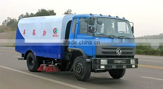 Chengli 4x2 Dongfeng Euro3 190hp 10 Tons RHD Sweeper Truck photo-2