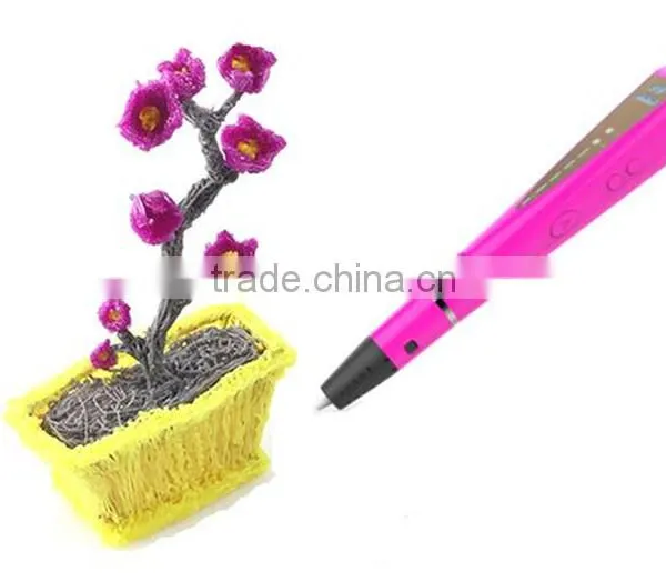 2016 New 3D Printer Pen With Led Screen With 3color Free Filament Wholesale Factory Shopping Online Kids 3D Pen photo-3