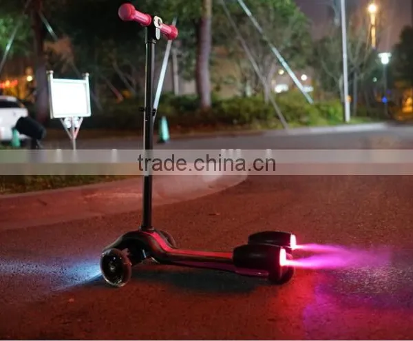 Latest Arrival Kids Electric Spray Scooter, 4.5inch 3 Wheel Electric Scooter With LED Light For Kids photo-5
