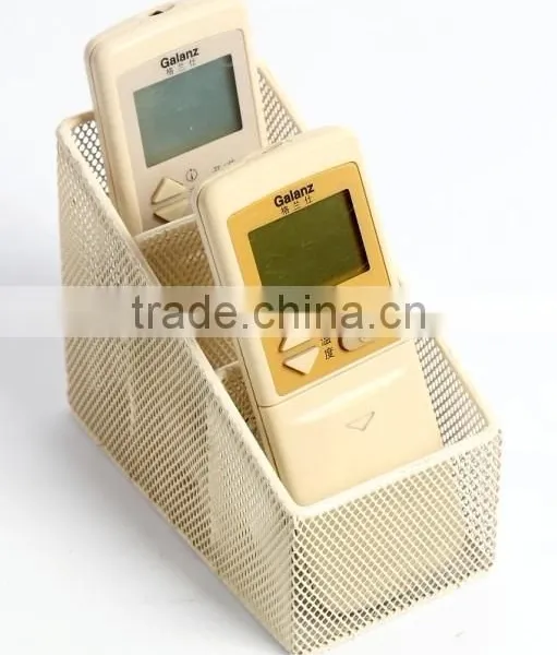 Modern Fancy Metal Mesh Wire Office Stationery Desk Organizer/Desk Storage With Drawer photo-2