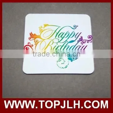China Supplier Hot Sell Rectangle Custom Private Logo Printed Wood Coaster Holder Made in China photo-4