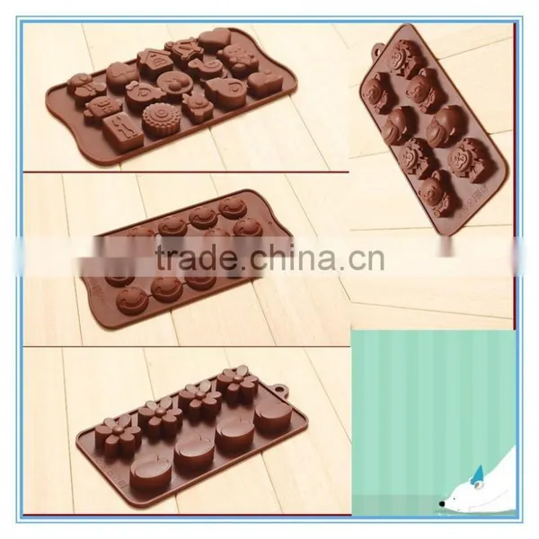 Hot Sell A Series Of Different Shape Silicone Cholocate Mold photo-2