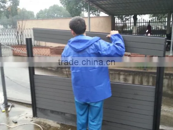 WPC Wall Fence Panel for Composite Fence Better Than Plastic Fence Panel photo-4