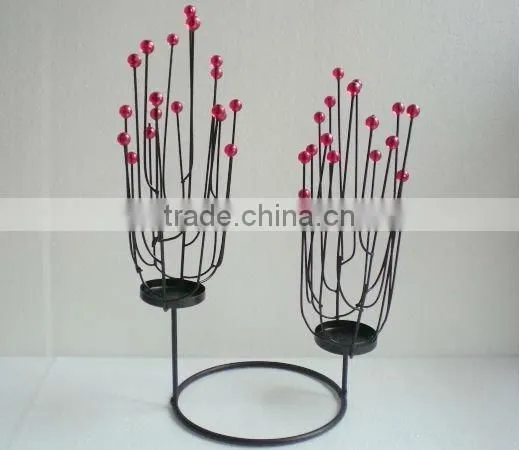Professional Crystal Glass Candelabra photo-2