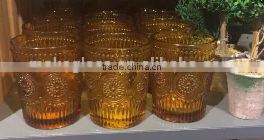 Carving Glass Candle Holder / Glasswar photo-3