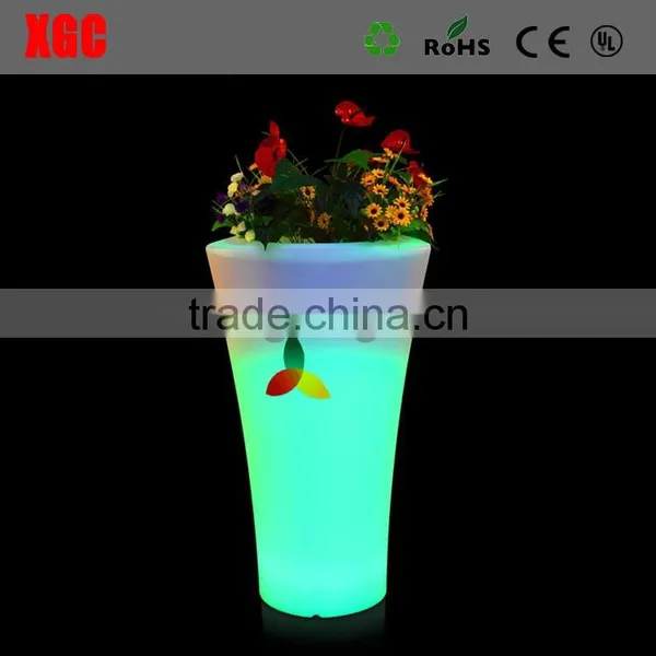 Hot Sale Outdoor Flower Pot Made of PE Plastic Outdoor Rugs Recycled Plastic Flower Pot New 2018 photo-5