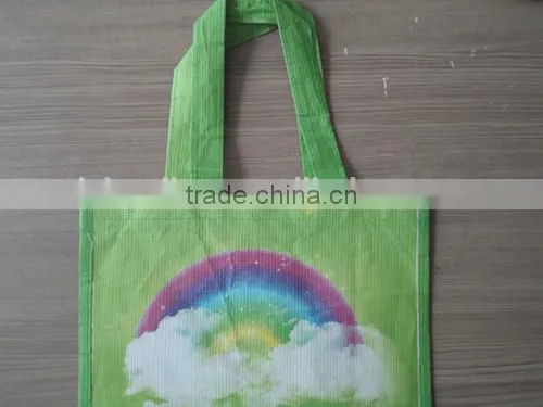 Biodegradable Customized Warp and Weft Kraft Paper Shopping Bag photo-5