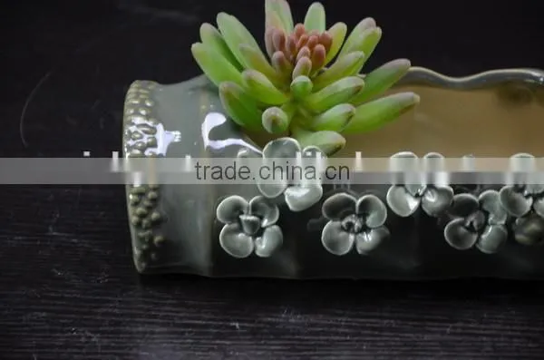 Factory Ceramic Handmade Flower Pot for Garden Plant Decoration photo-6