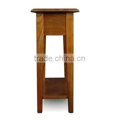 Oak Leick Chair Side End Table photo-5