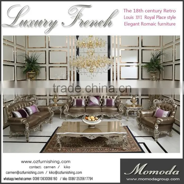 C-T2-1A Expensive Crystal Italy Neoclassical Dining Set Golden Dining Table Set Noble Leather Design Dining Room Furniture photo-6