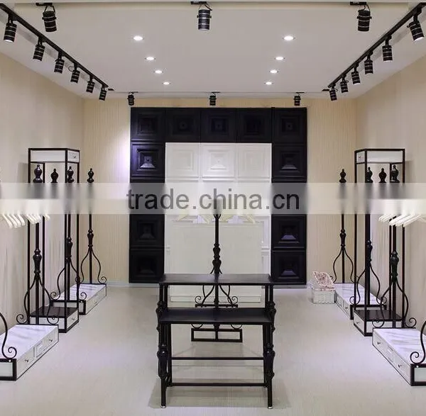 Fashion Market Floorstanding Metal Clothing Rack photo-4