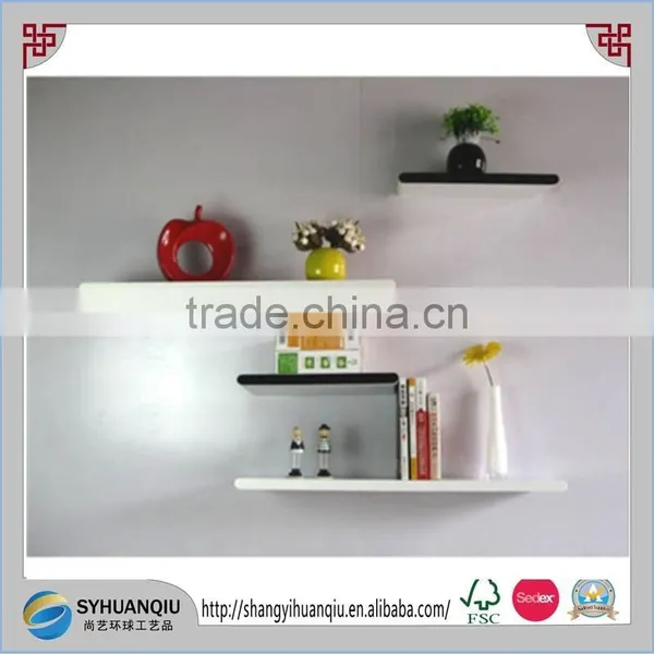 Arc Edge Wall Shelf Floating Wall Shelves Display Ledge16x7.86x0.71"