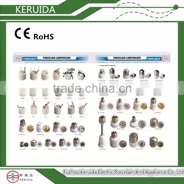 E27 E40 Ceramic Porcelain Bulb Lamp Holder & Lamp Holder Adapter photo-6