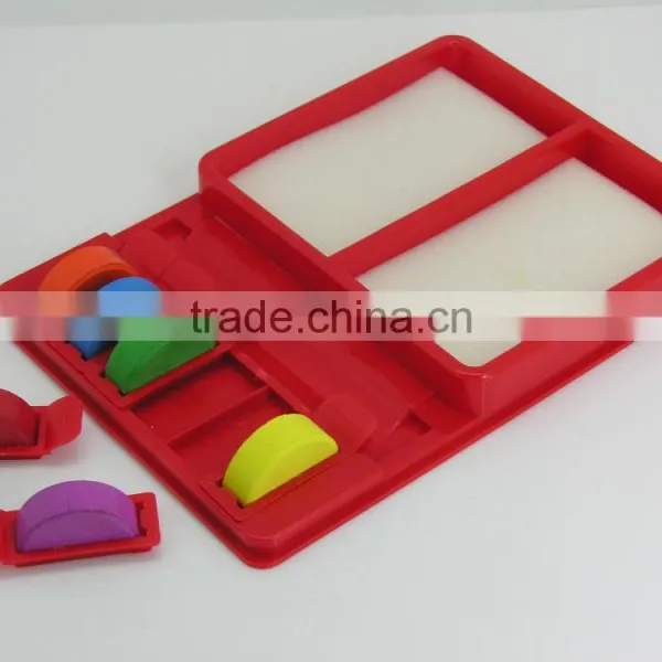 2016 Hot Selling Rainbow Art Set W/plastic Tray, Diy Rainbow Art Set With Brush, Watercolor Rainbow Art Set, photo-4