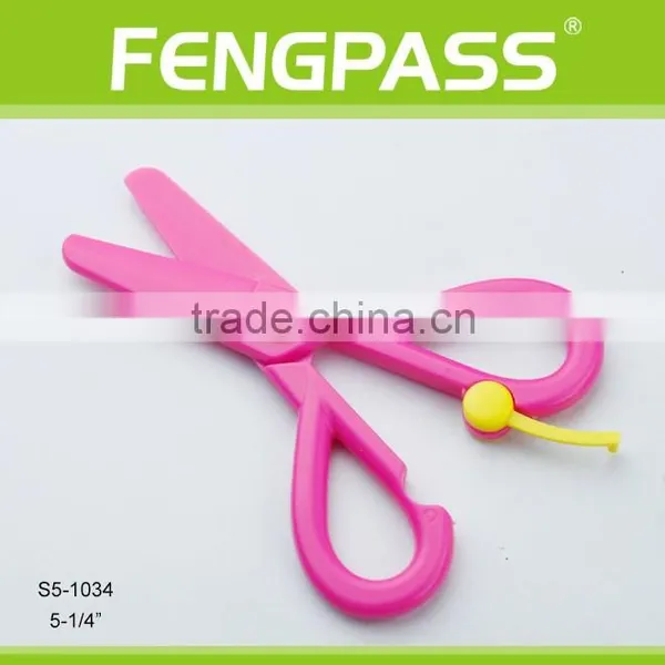 S5-1034 5 Inch Plastic Material For Shape Cutting Fancy Scissors photo-2