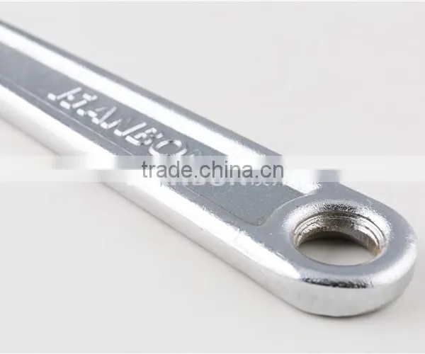Chrome Plated Adjustable Wrench/Spanner photo-4