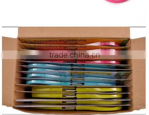 Cheap High Quality Simple 2 in 1 Kitchen Scissor With Case photo-3