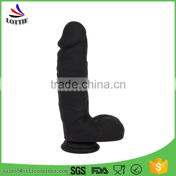 2016 High Quality Adult Sex Toys Full Silicone Dildo Masturbating Big Cock Man Artificial Penis Silicone Dildos for Men photo-5