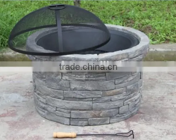 26.5 Inch Hot Sale MGO(magnesium) Round Outdoor Fire Pit photo-3