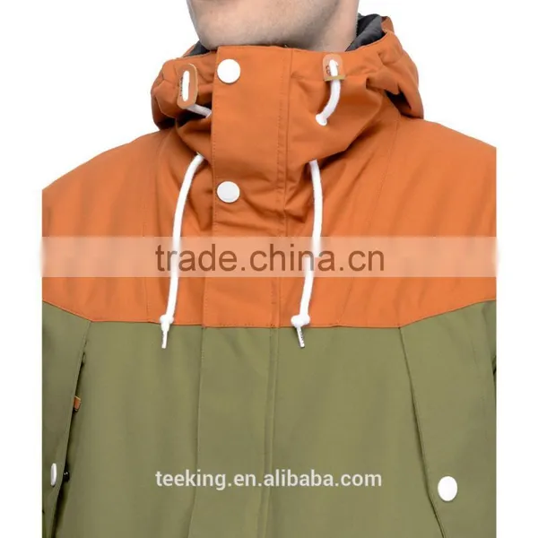 Custom 100%polyester Waterproof Snowboard Jacket photo-3