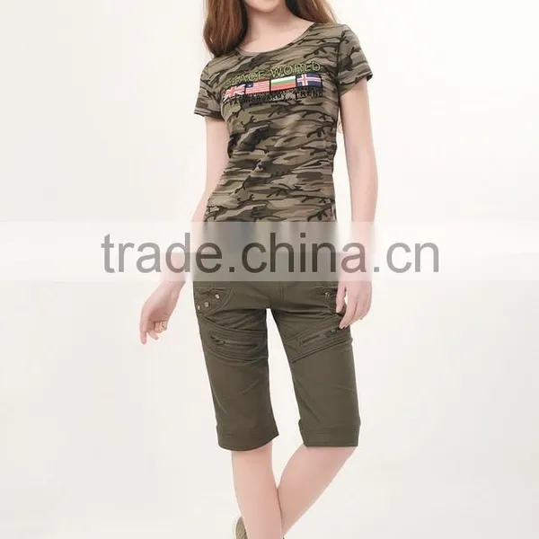 New Arrival Ladies Round Neck Cheap Camouflage uk Flag t Shirt photo-4