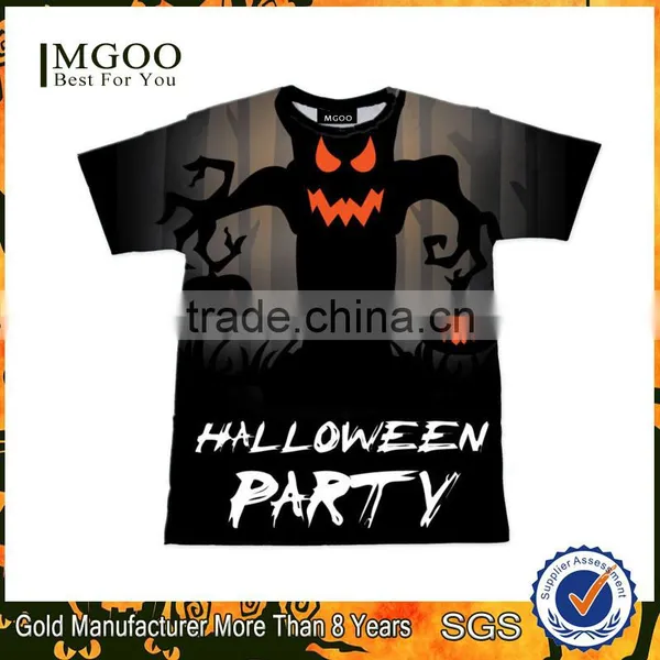 2016 MGOO Custom Digital Printing Clothes Halloween Christmas Design T-shirt Sublimation Printing Tshirt With Sexy Photo photo-4