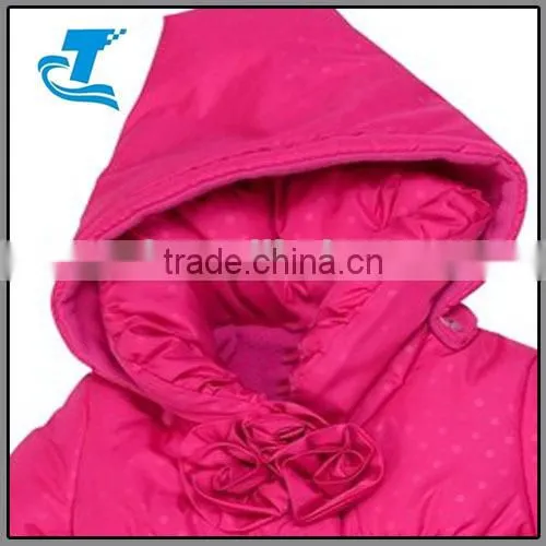 Girl's Lovely Design Padding Hoody Jacket photo-2