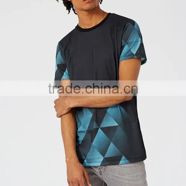 China Manufacturer Wholesale Quickly Dry Fiber Sublimation Loose Sports t Shirts photo-5
