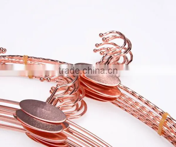 2017 Low Price Yidear Wholesale Stainless Steel Metal Anti-theft Cloth Hanger for Hotel photo-2
