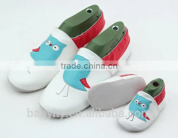 Popular Parent-child Item Genuine Leather Different Parttern Shoes photo-5