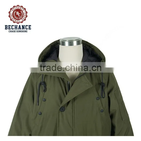 M1121 Men Winter Casual Long Padding Parka photo-4