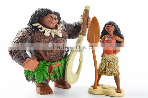 Newest Disny Movie Moana Action Figures Set of 10pcs, PVC Mini Figure Moana Figures photo-4