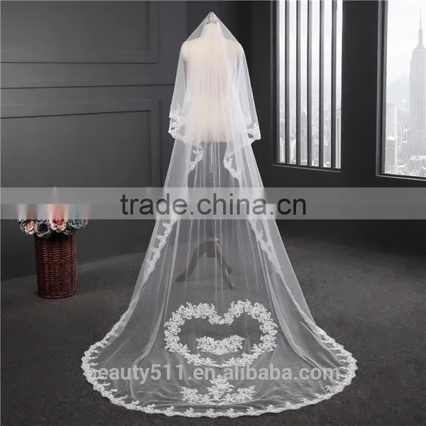 Latest Style Unique Design Beautiful Veil photo-3
