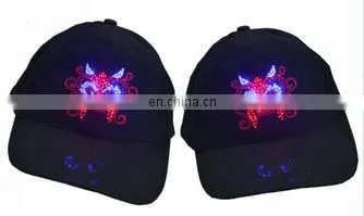 Colorful Lighting Up Baseball Caps With Battery to Light up Your Passion photo-5