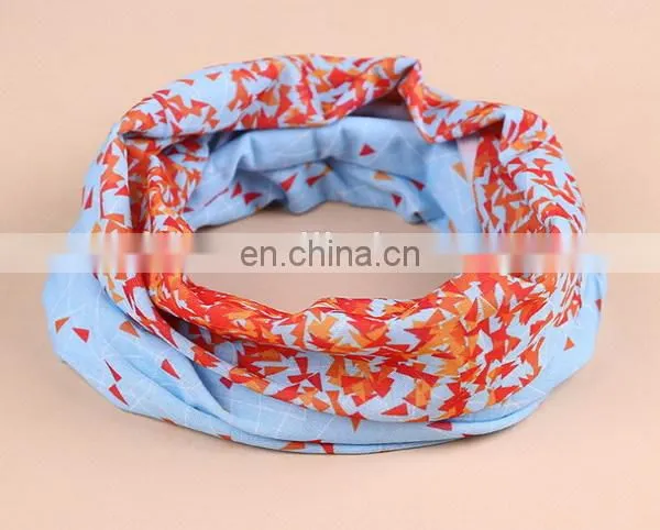 Gaze de Paris Pattern Printed Spring&Winter Simple Neck Warmer Infinity Scarf photo-3