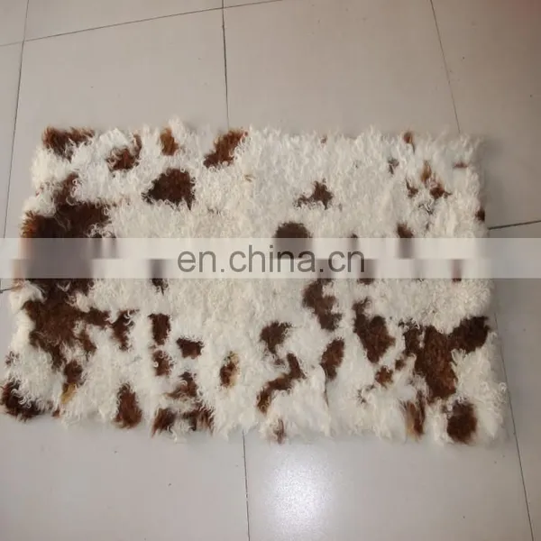 Factory Wholesale Cheap Tibet Lamb Skin Plate / Raw Sheep Plate for Sale photo-5