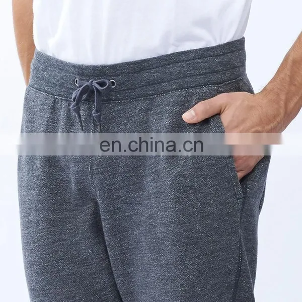 Boys Dark Marl Leisure French Terry Blank Sweatpants photo-4
